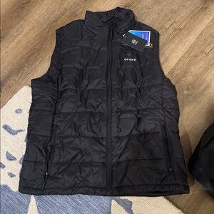 ORORO Men’s 4-Zone Heated Classic Vest NWT